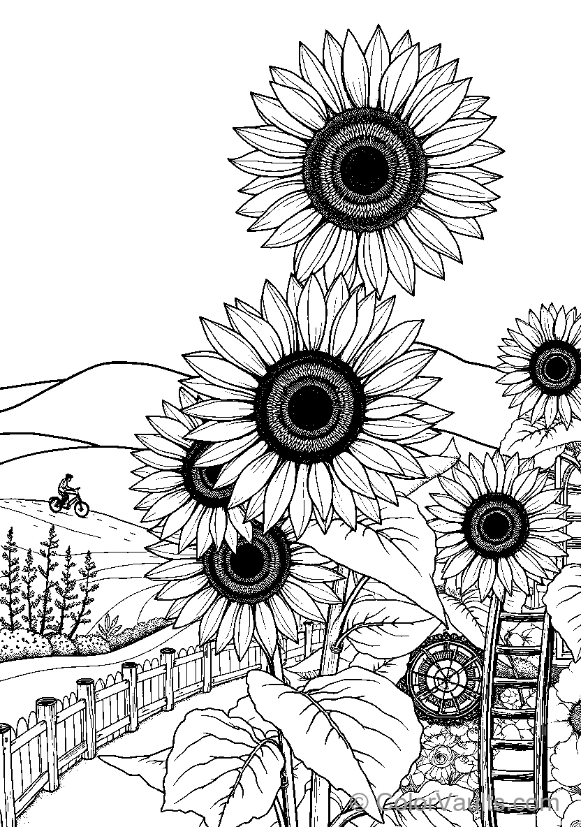 Sunflower Garden (Scene 9)