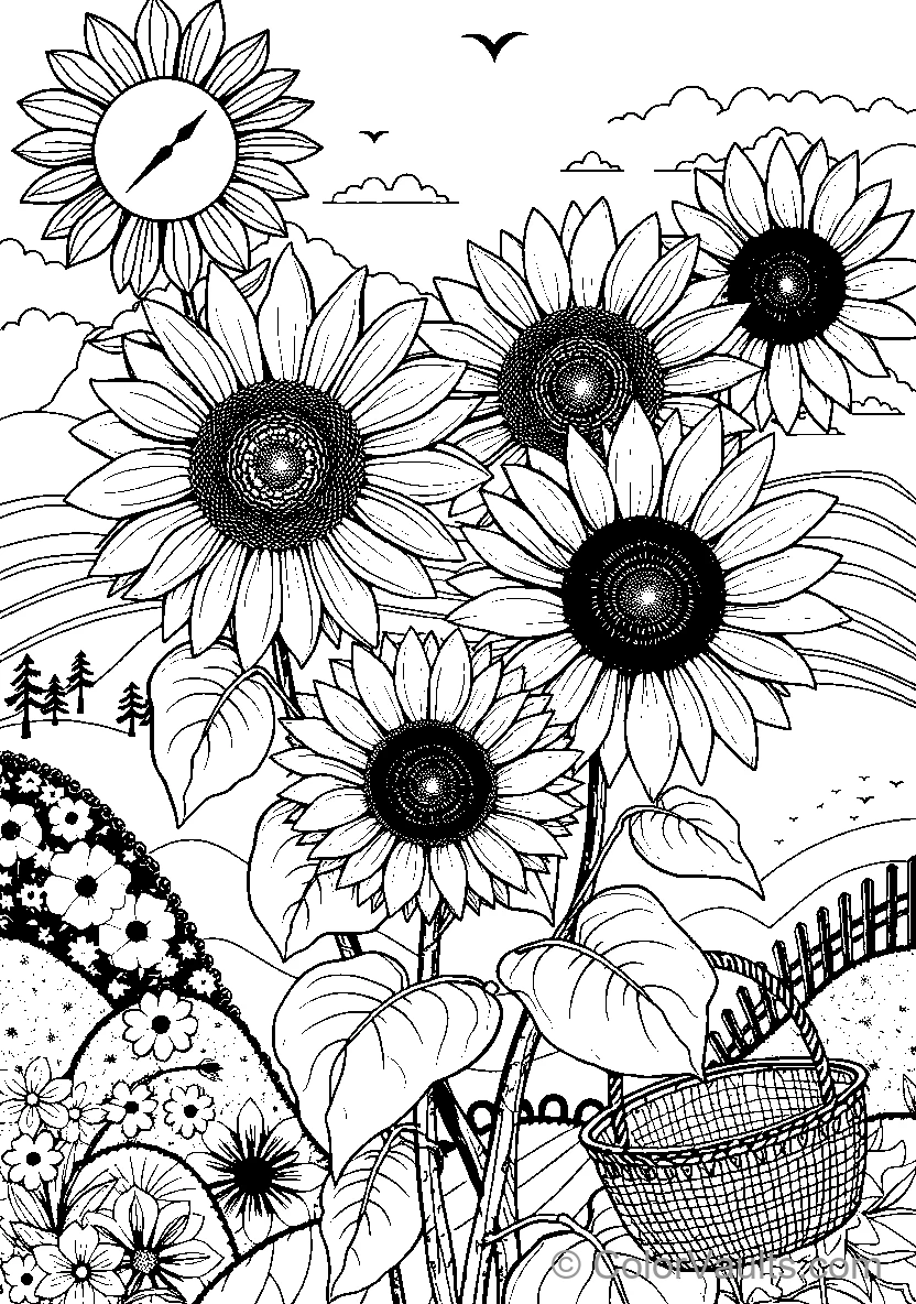 Sunflower Garden (Scene 11)