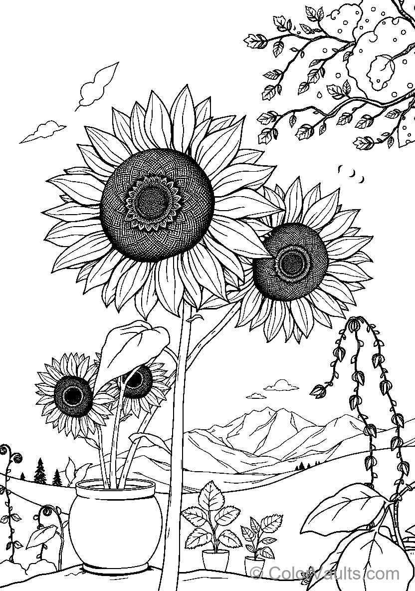 Sunflower Garden (Scene 13)