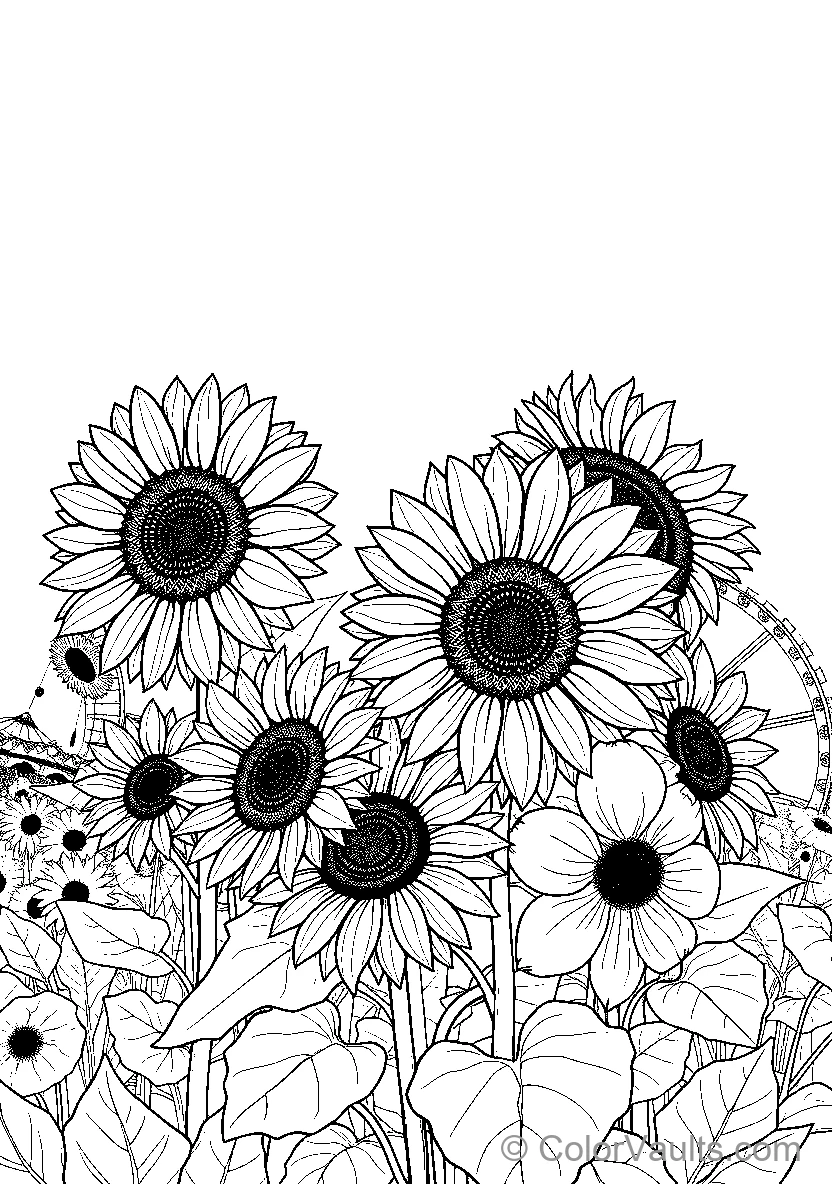 Sunflower Field (Scene 9)
