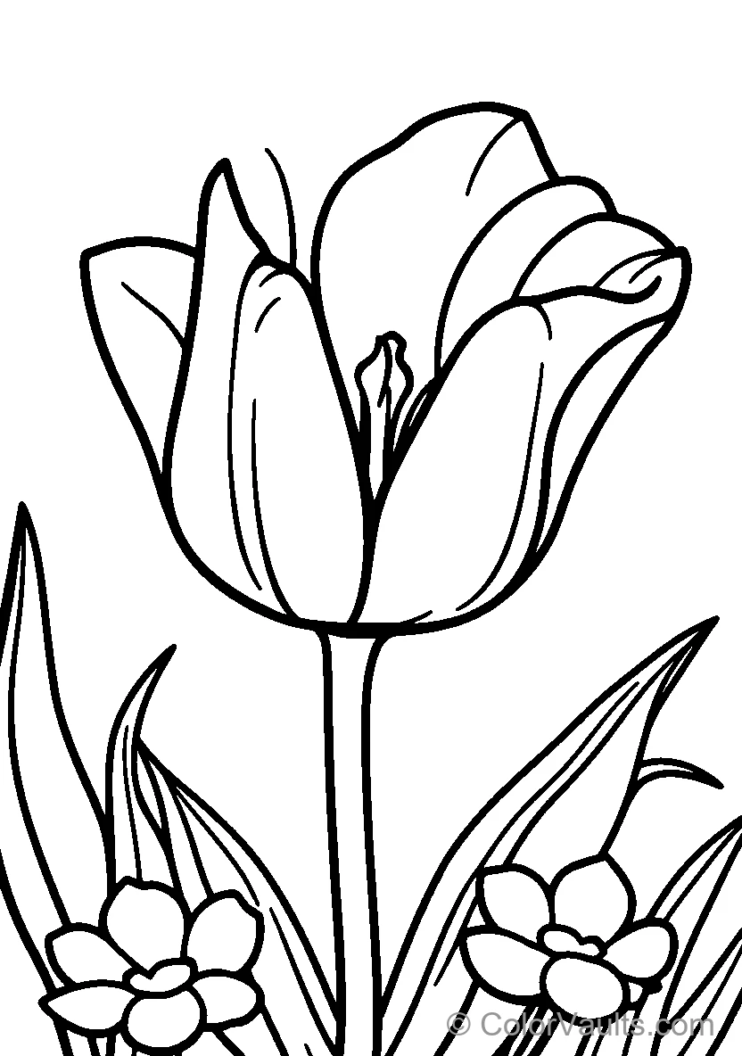 Tulip Flower (Scene 3)