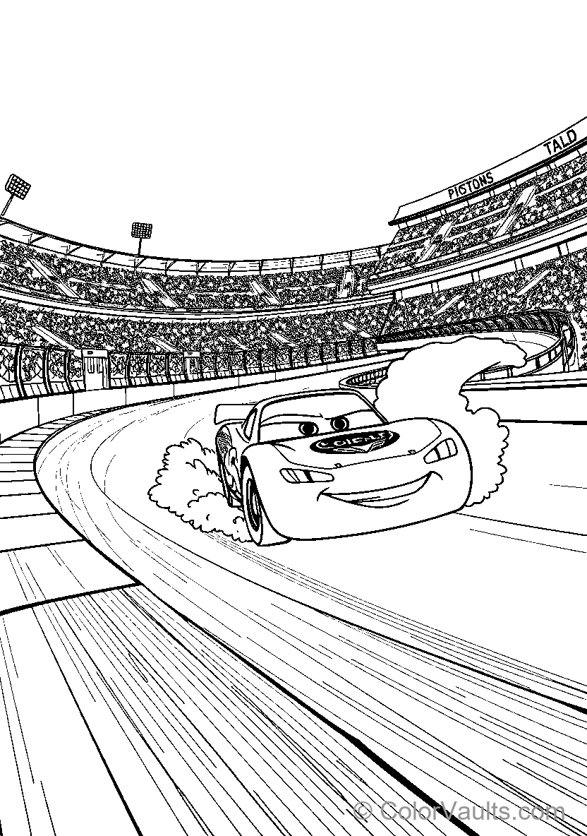 Cartoon Car Racing