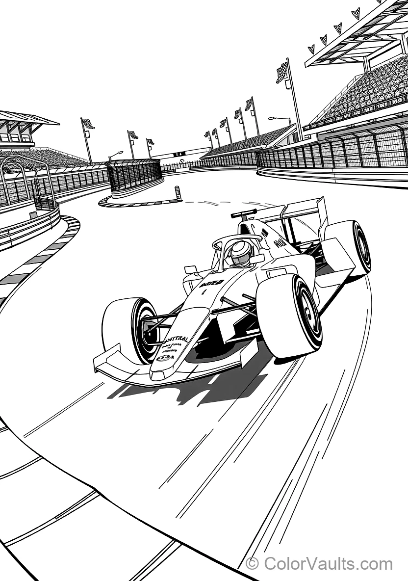 Formula 1 Garage Preparation Before Qualifying