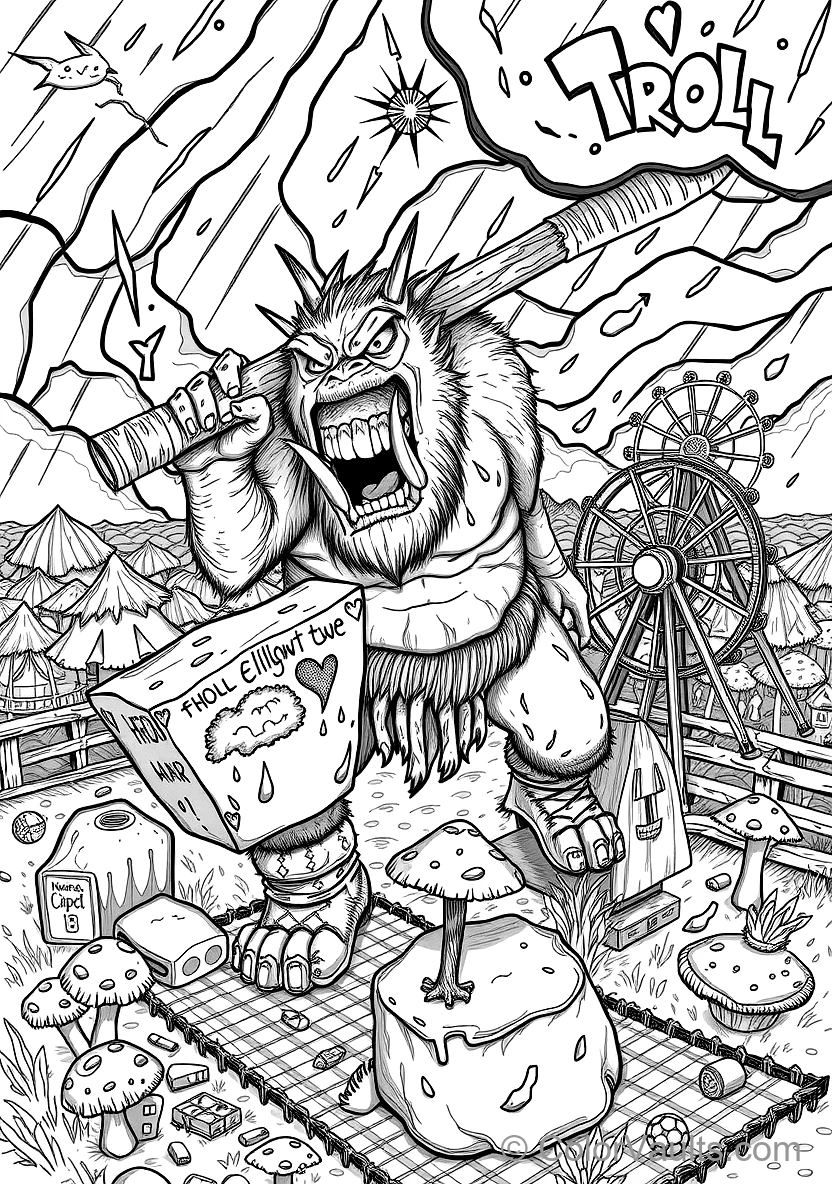 A Dramatic Fan (Scene 15)