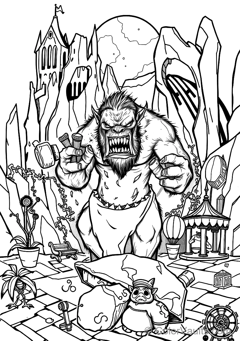 A Dramatic Fan (Scene 60)