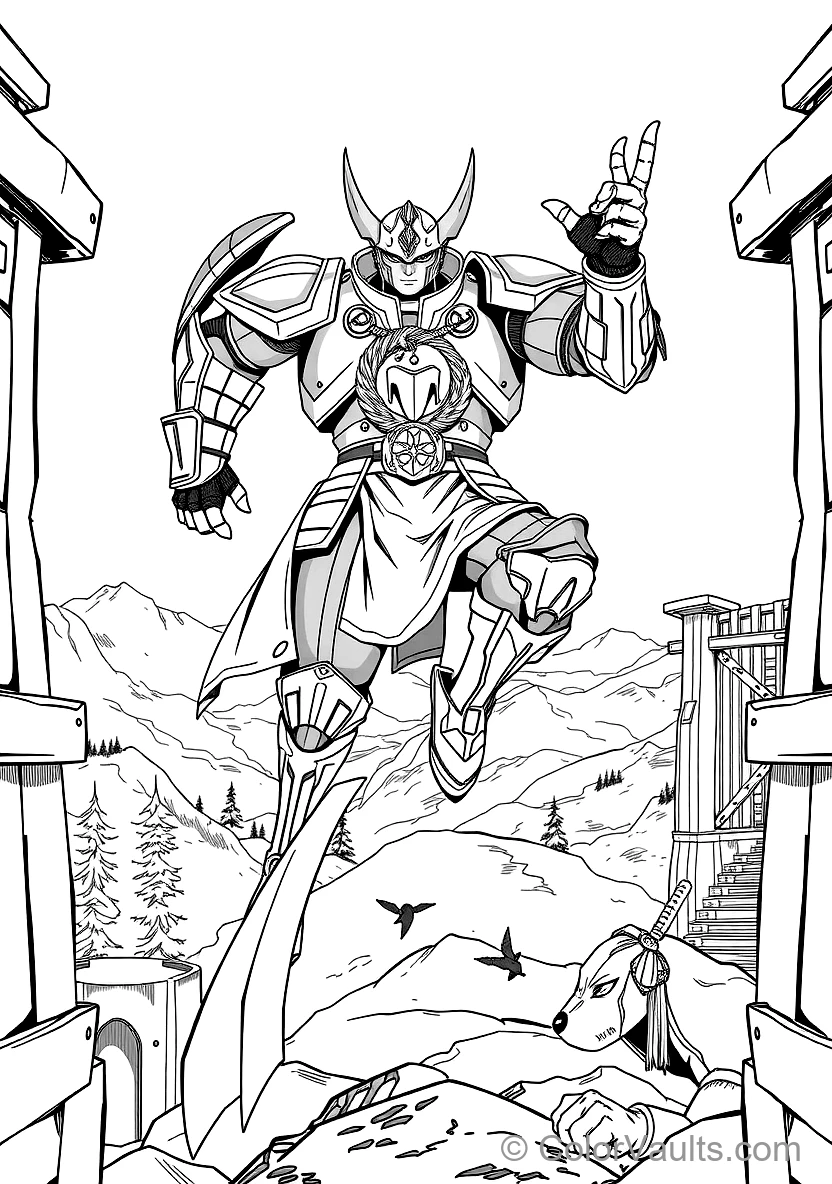 Fullmetal Alchemist coloring page 2