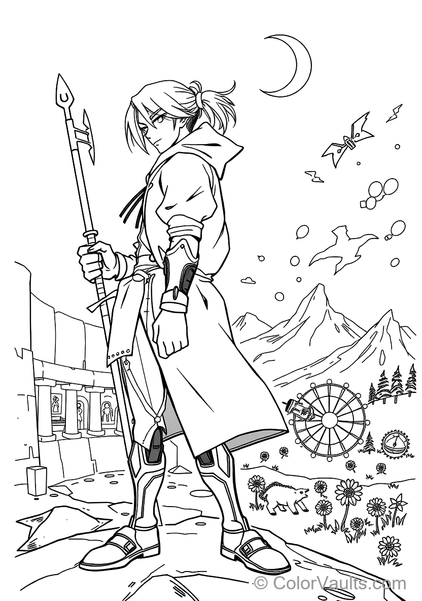 Edward Elric From F (Scene 23)