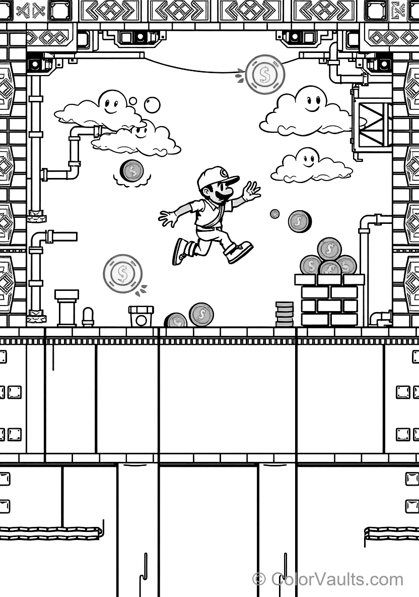 Pixel Art Wizard Casting Magic Pixel Spell