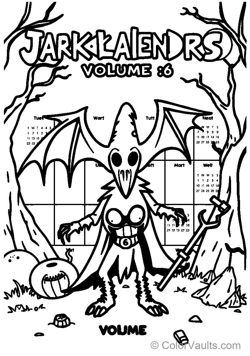 Halloween & Gruseliger Nights coloring page 2