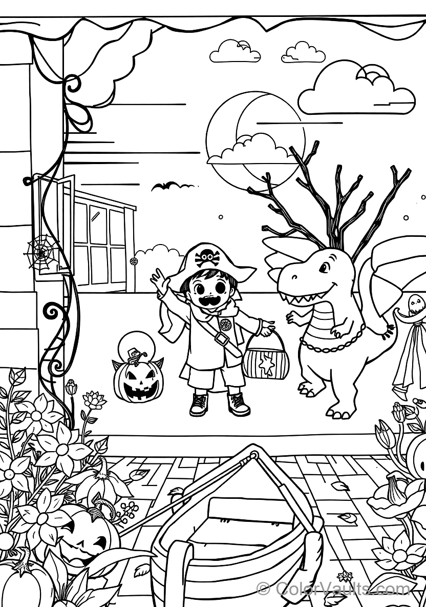 Skeleton Dancing Under the Harvest Moon (2)