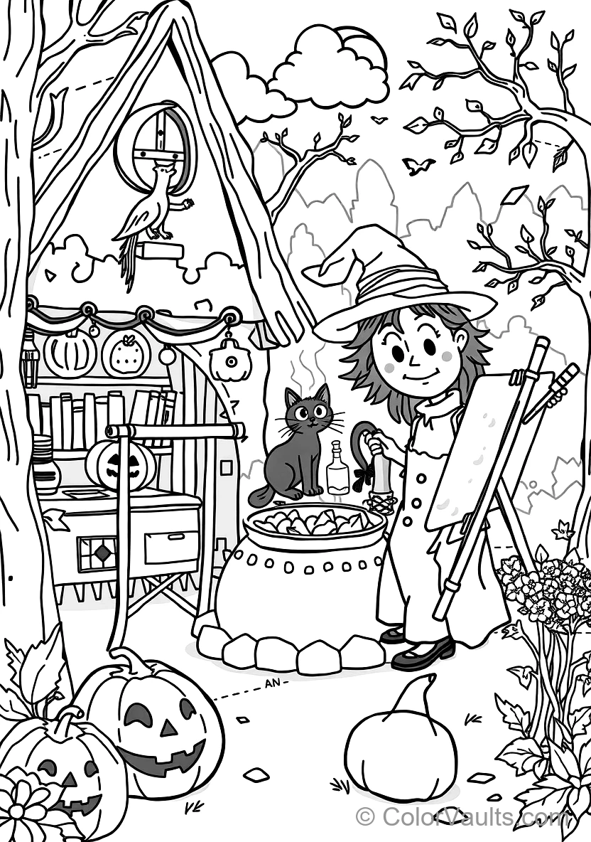 Skeleton Dancing Under the Harvest Moon (3)