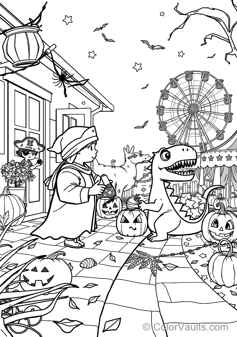 Skeleton Dancing Under the Harvest Moon (4)