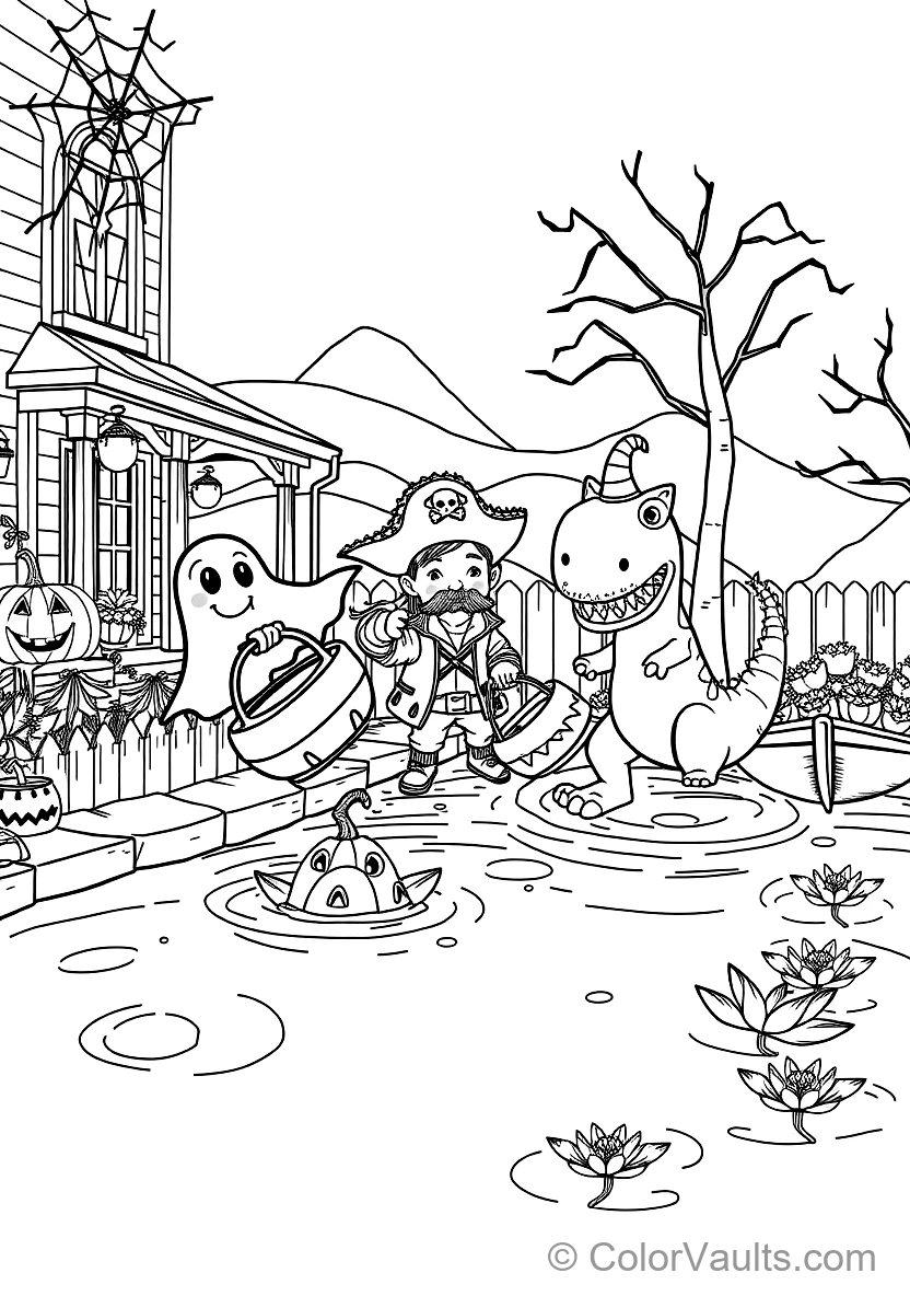 Glowing Jack-o-Lantern Smiling on Wooden Porch (7)