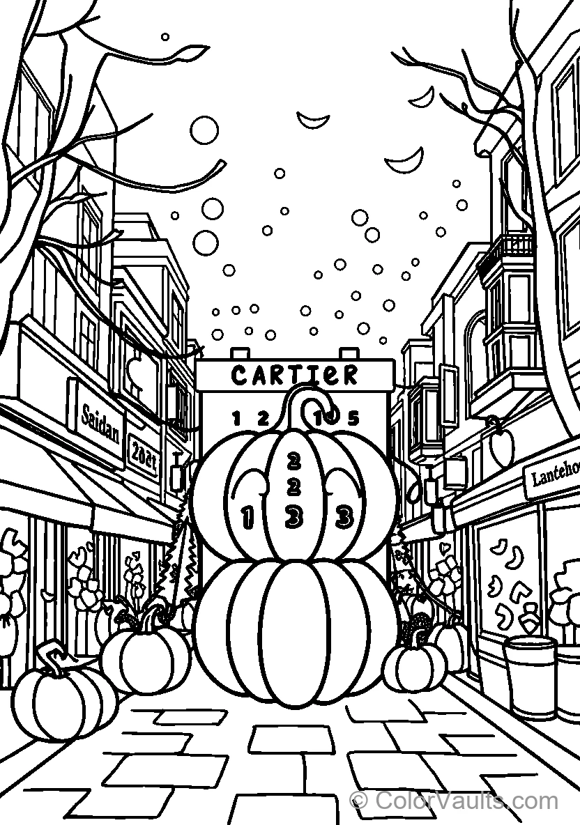 Urban Halloween Street