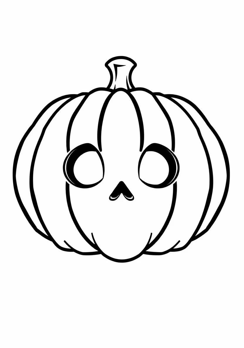Halloween Masks & Photo Props coloring page 2