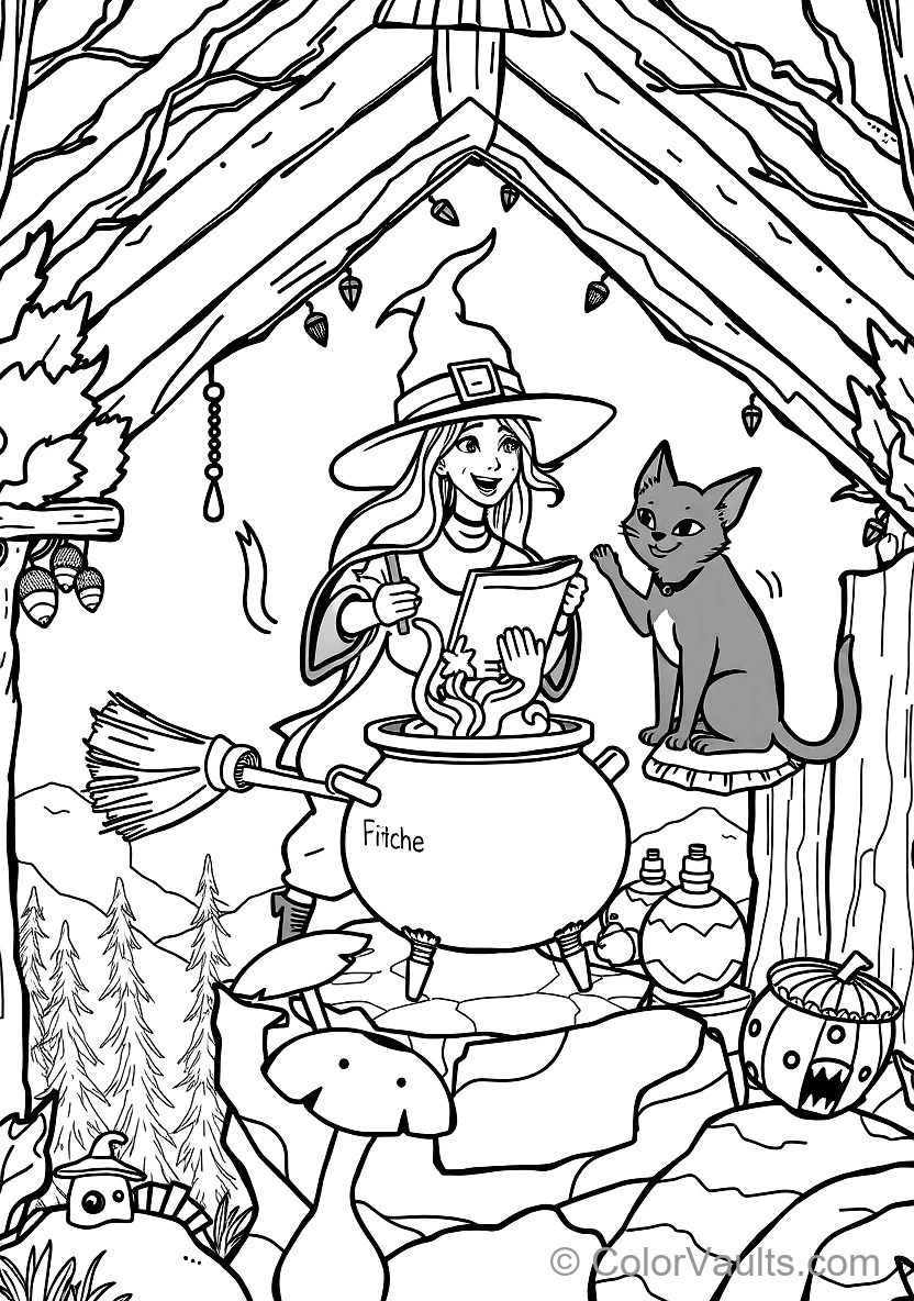 Halloween Monster Party with Balloons and Treats