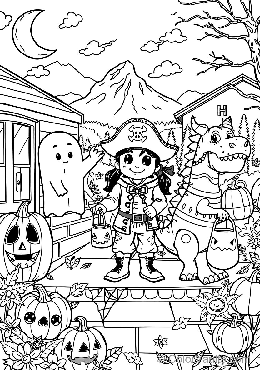 Friendly Frankenstein Monster Carrying Candy (2)