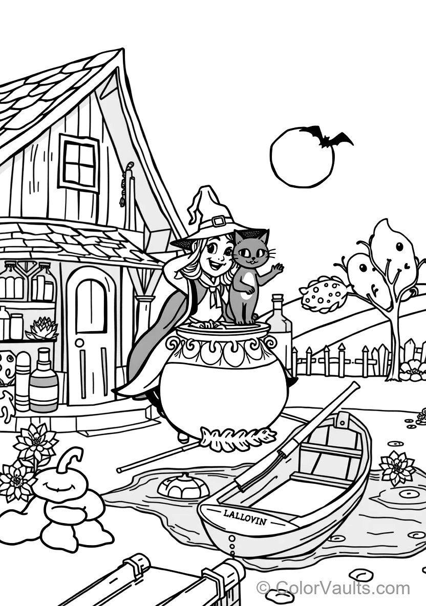 Cute Ghost Family Trick-or-Treating Together (3)