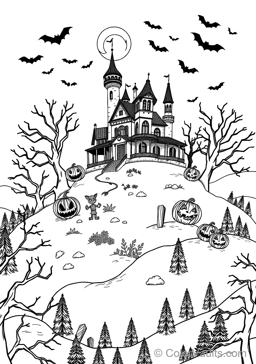 Friendly Goblin Carrying a Lantern im Woods (6)