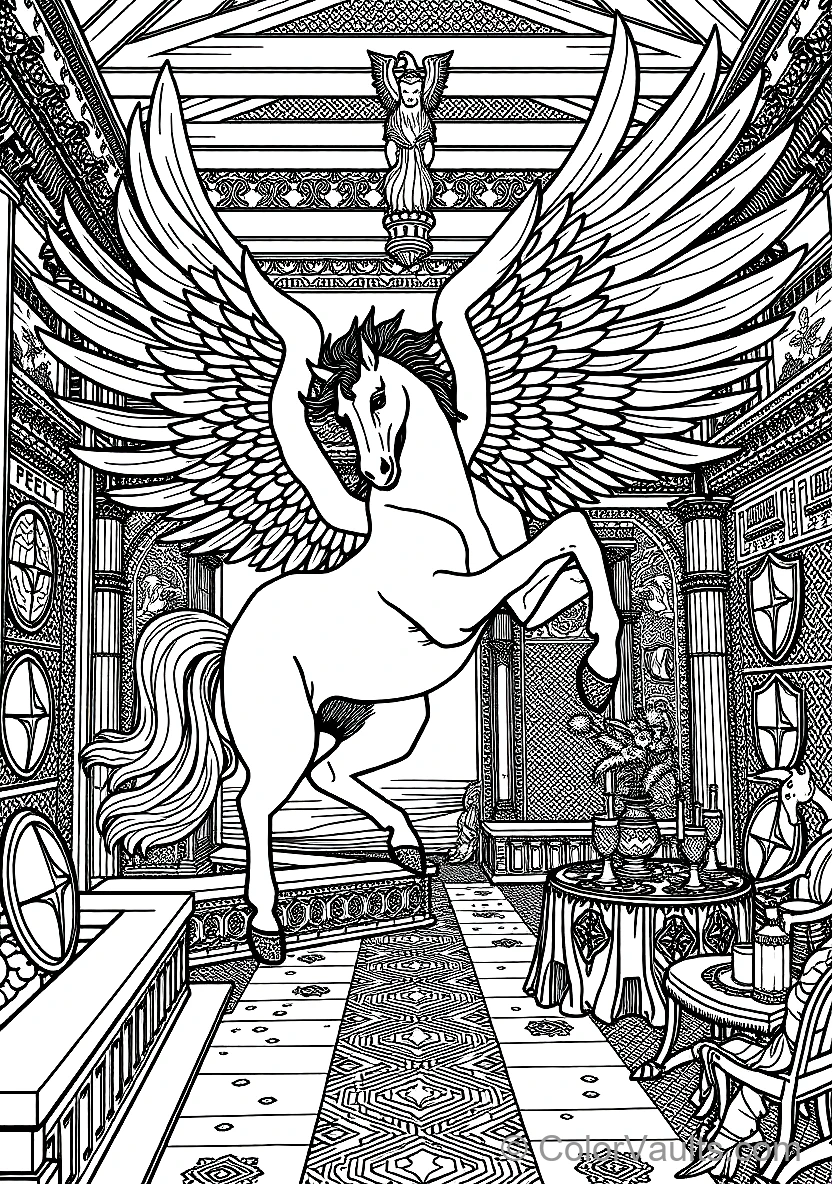 Horses & Ponies coloring page 3