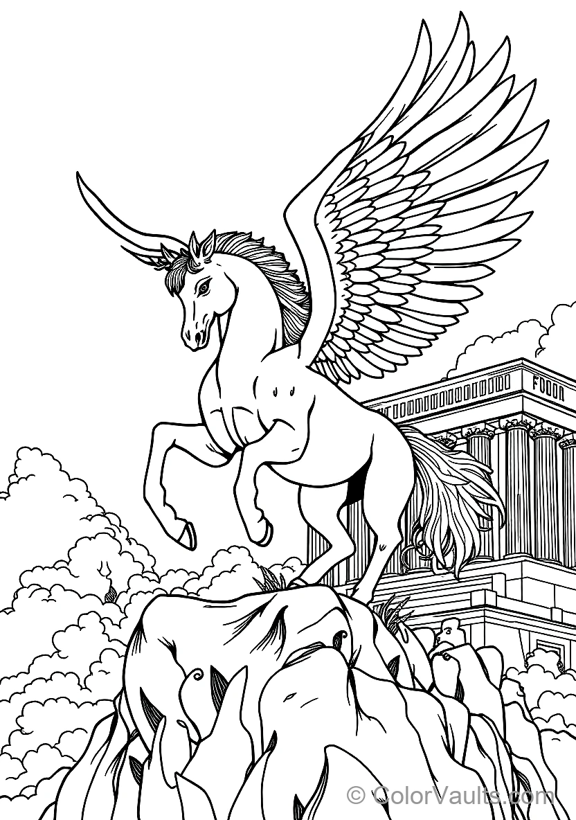 Winged Horse Pegasus (Scene 11)