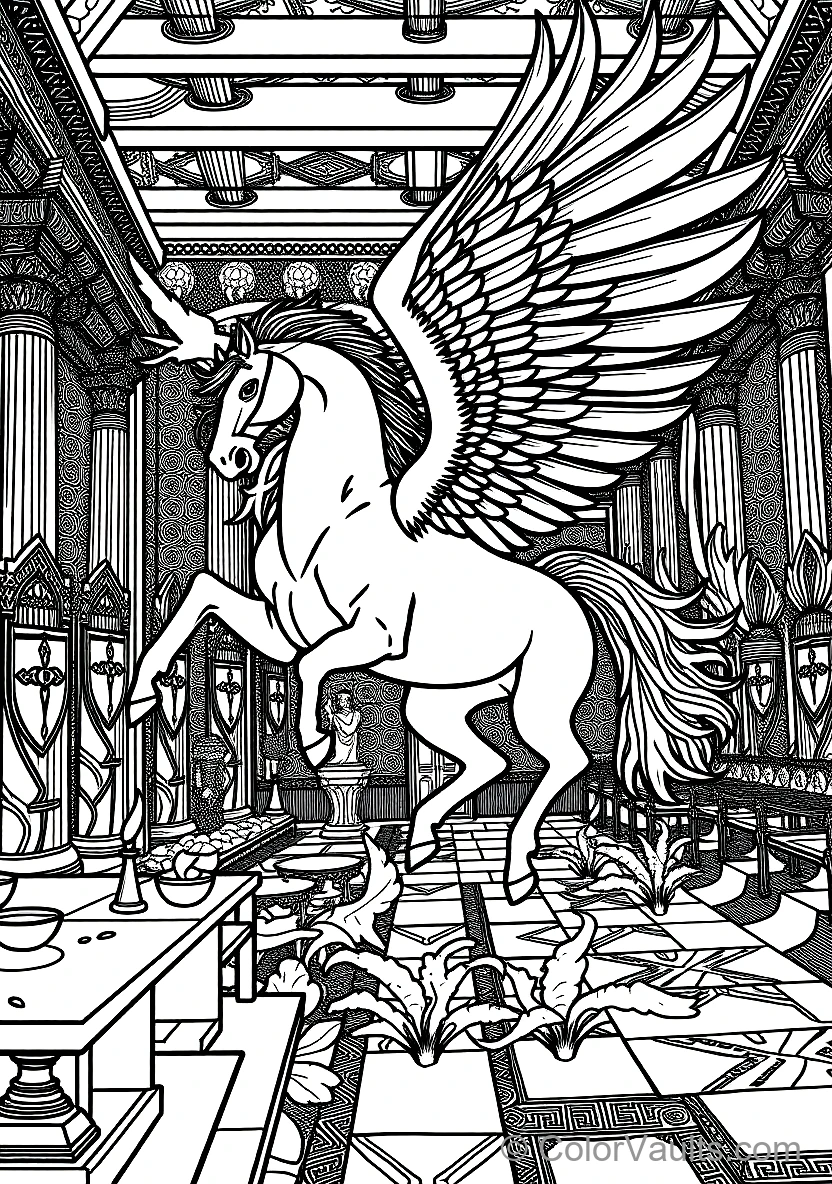 Winged Horse Pegasus (Scene 19)