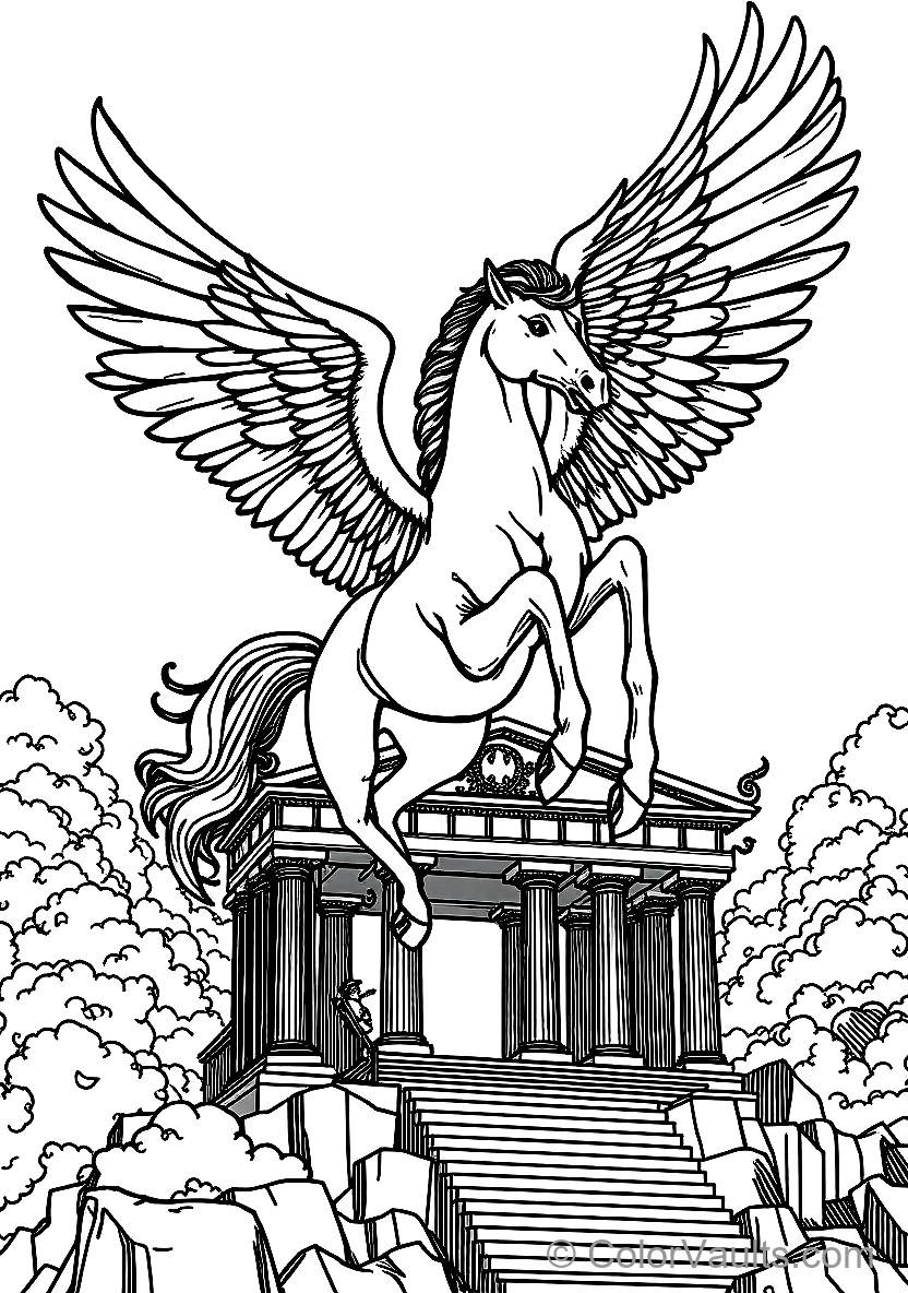 Winged Horse Pegasus (Scene 21)