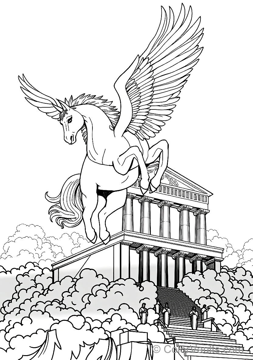 Winged Horse Pegasus (Scene 22)