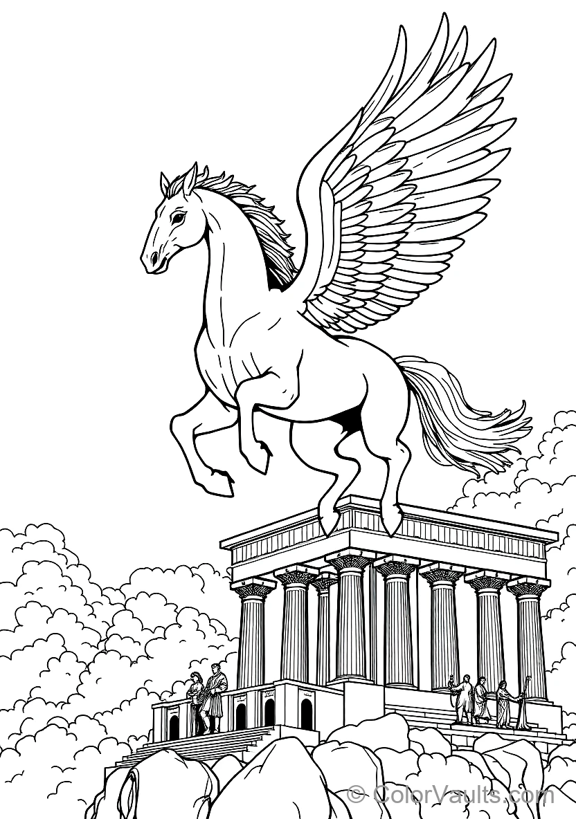 Winged Horse Pegasus (Scene 26)