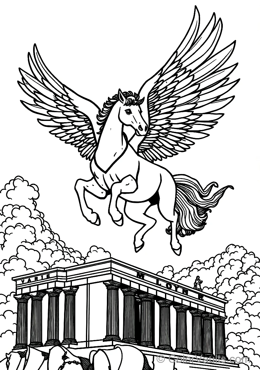 Winged Horse Pegasus (Scene 27)