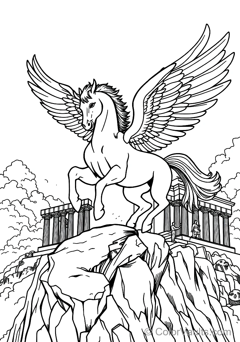 Winged Horse Pegasus (Scene 28)