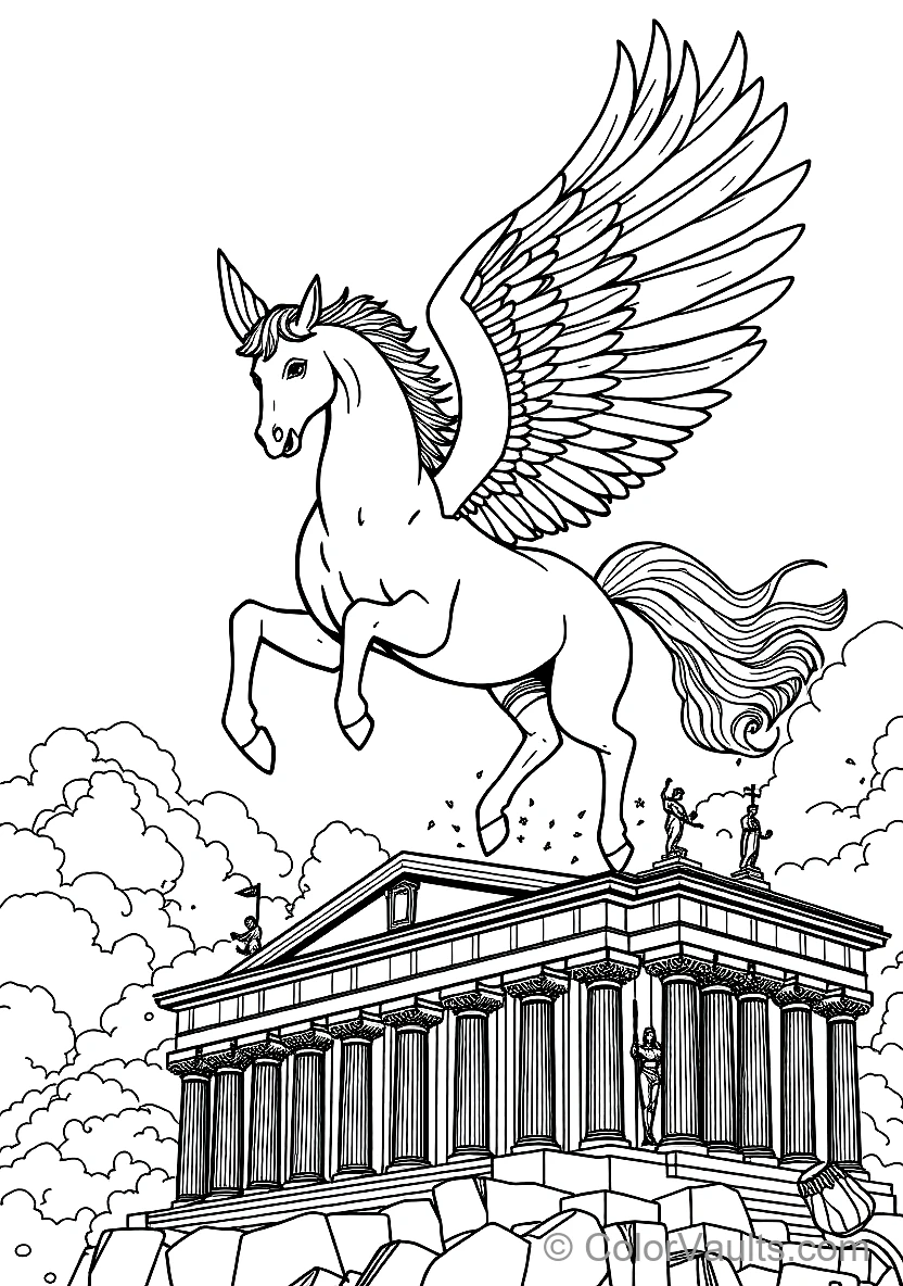 Winged Horse Pegasus (Scene 29)