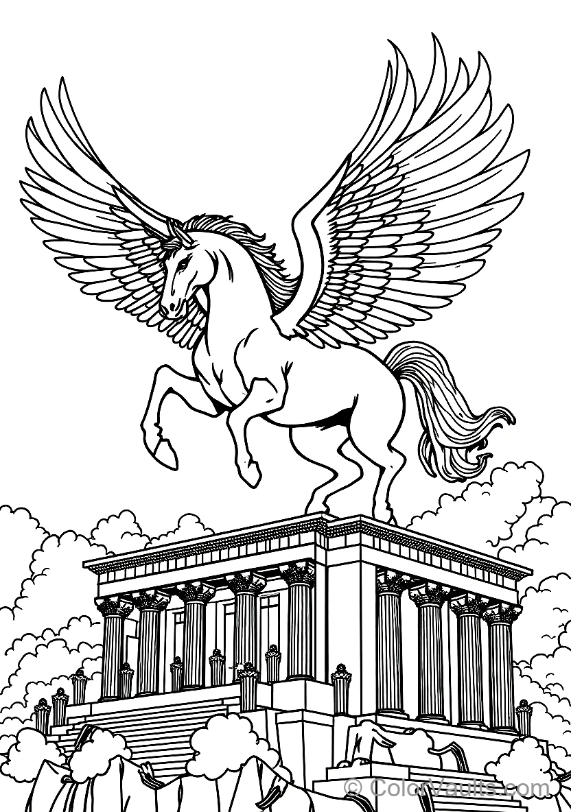 Winged Horse Pegasus (Scene 31)