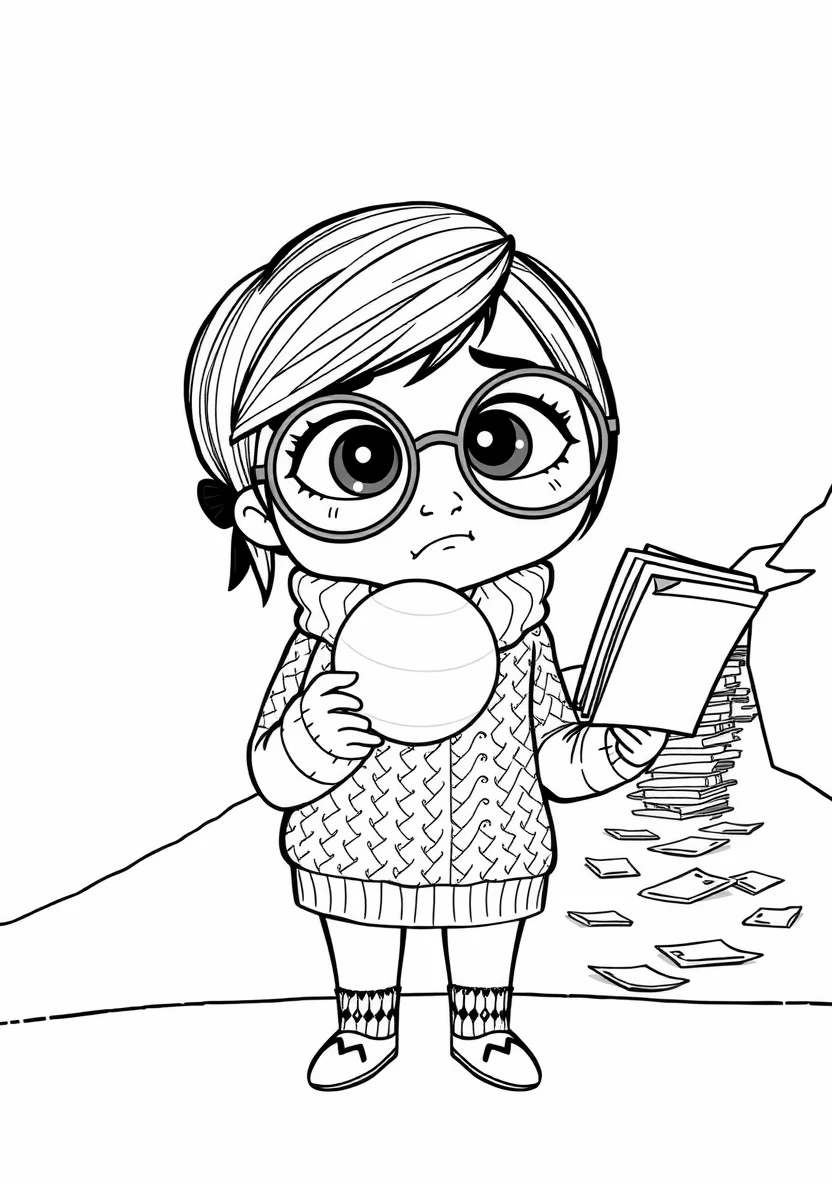 Sadness Wearing Her Thick