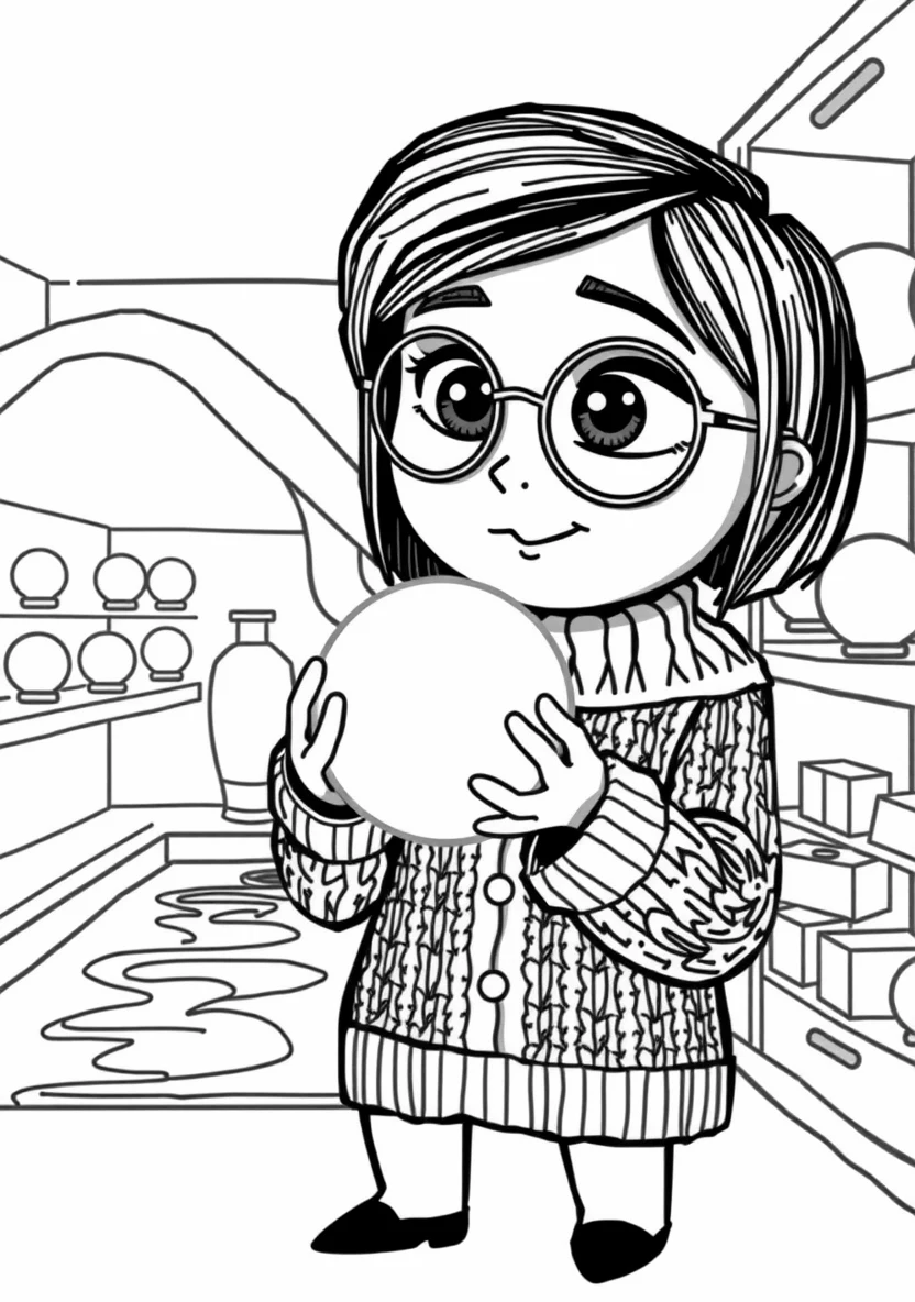 Sadness Wearing Her Thick