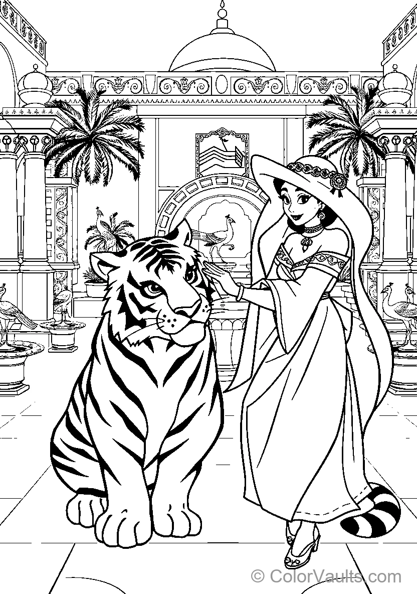Belle Meets A Tiger