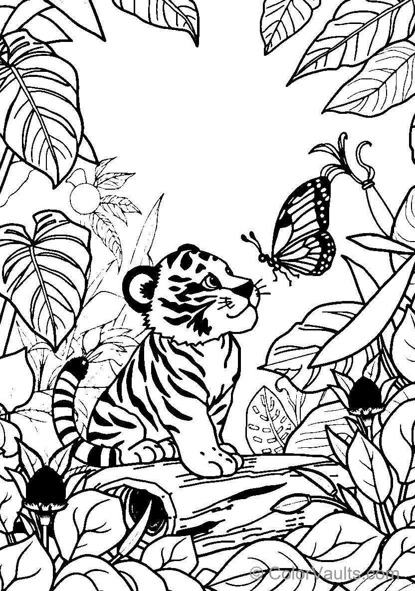 Tiger Cubs Encounter