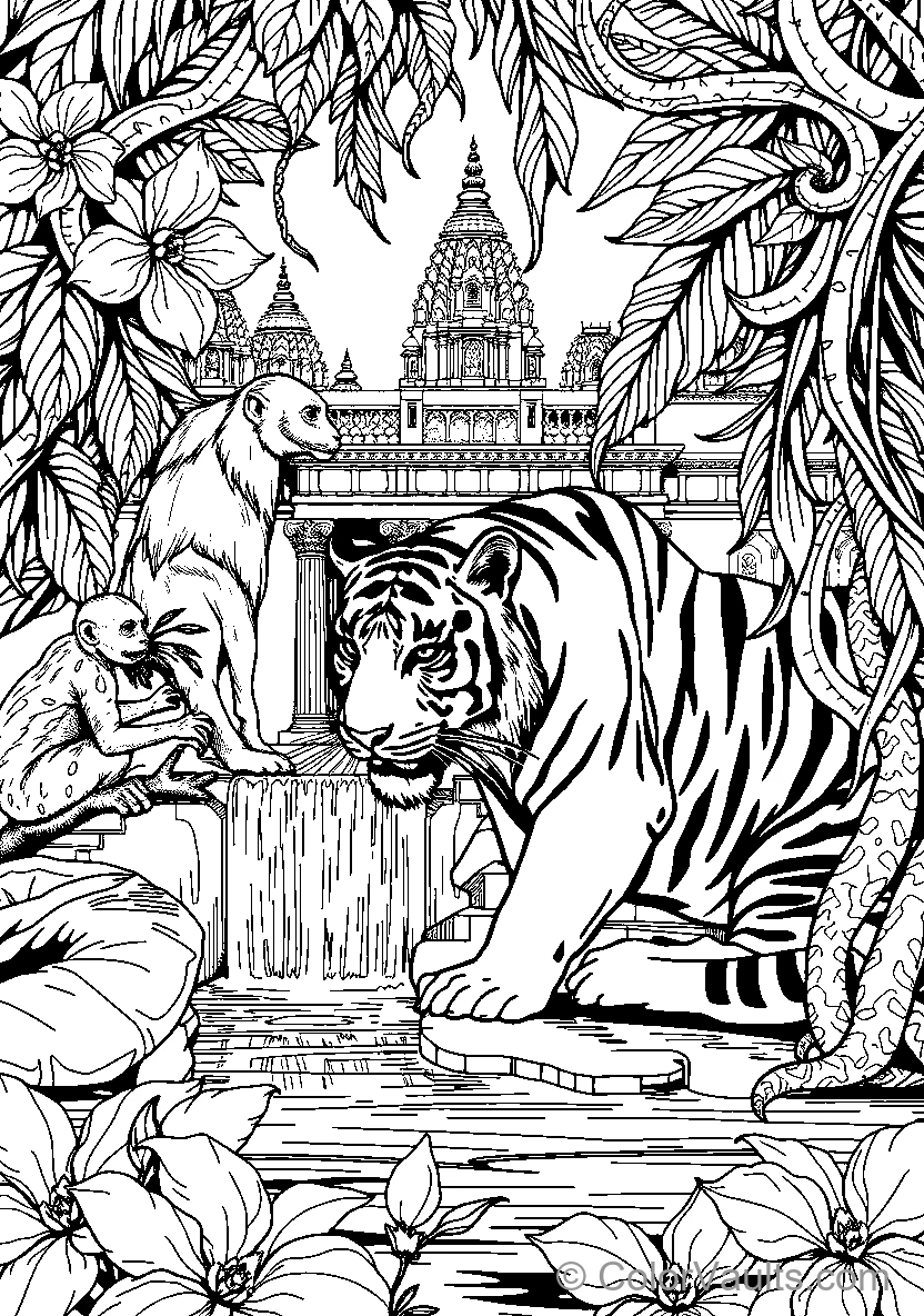 Tiger Temple Encounter