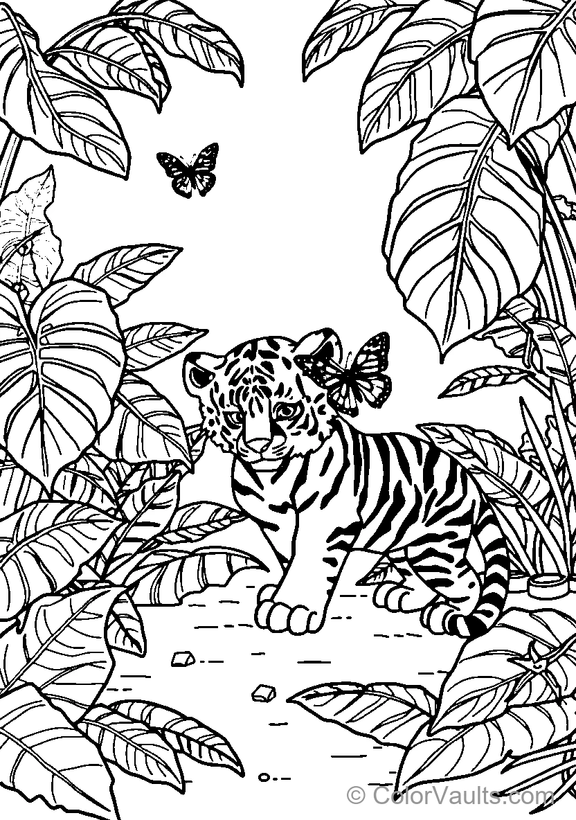 Young Tiger Cub