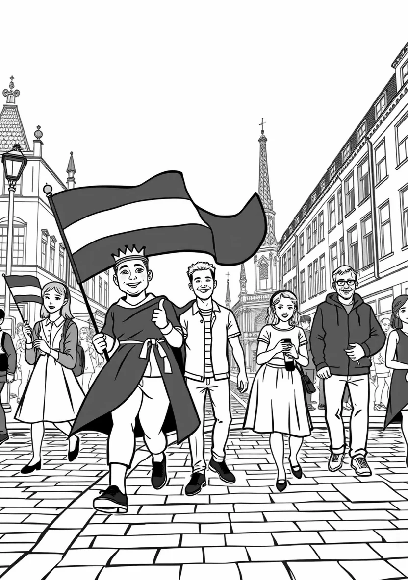 Een Gezellige Koningsdag Sce