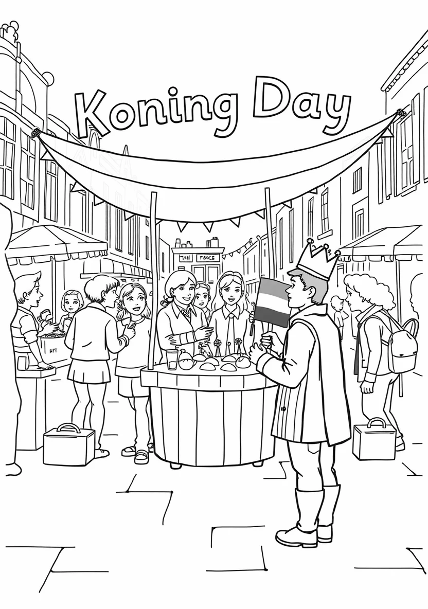 Een Gezellige Koningsdag Sce