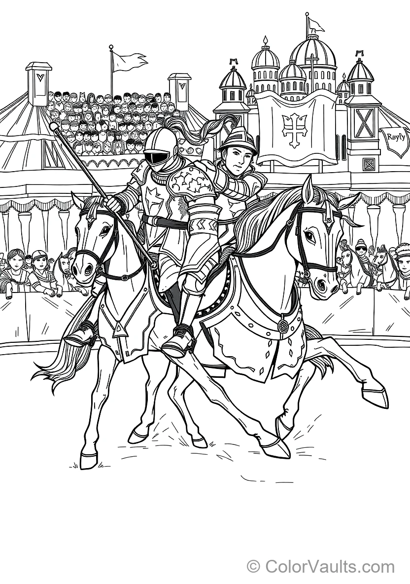Knight Battling a Fire-Breathing Mountain Dragon (3)