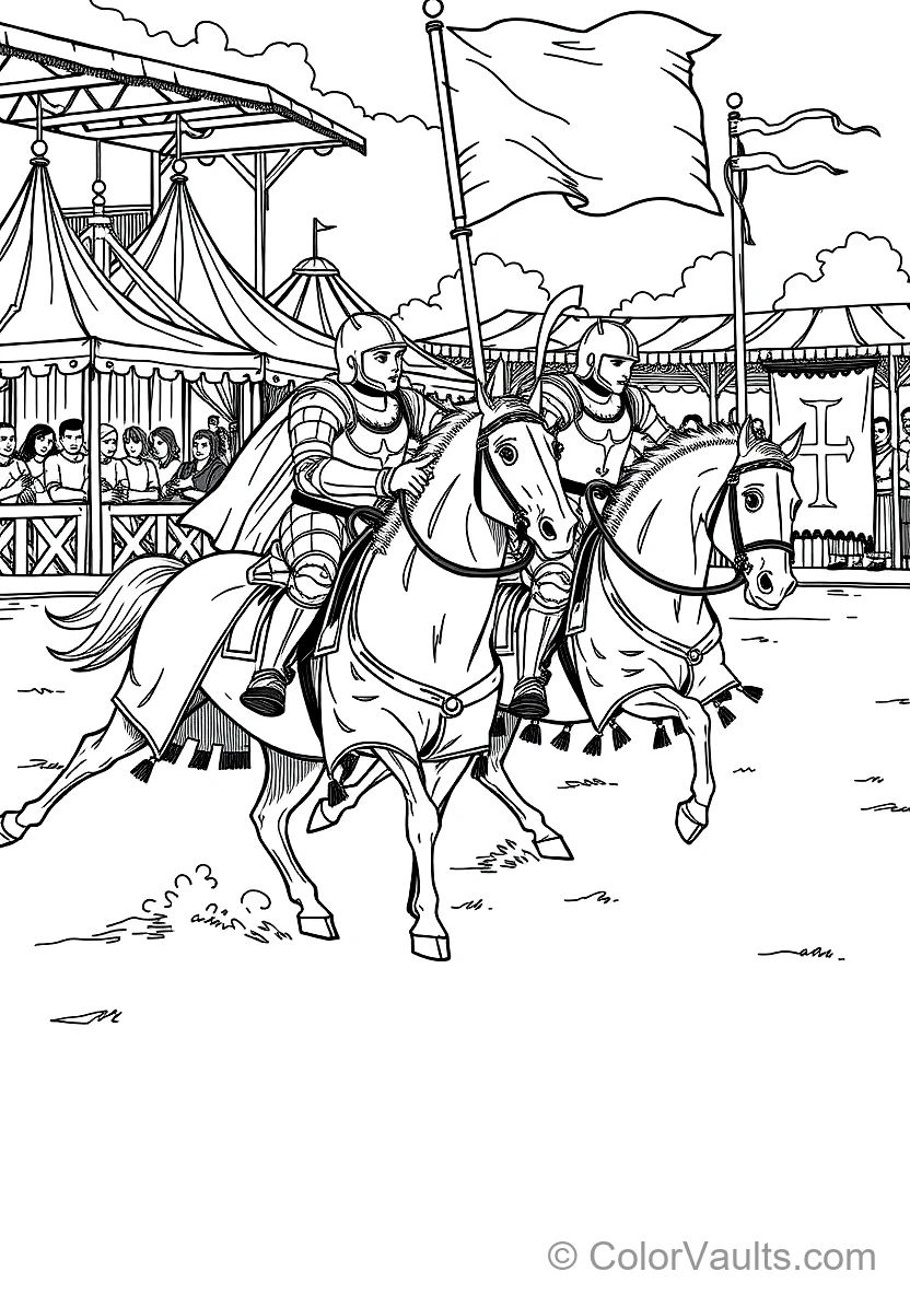 Medieval Archer Guarding the High Castle Turret (3)