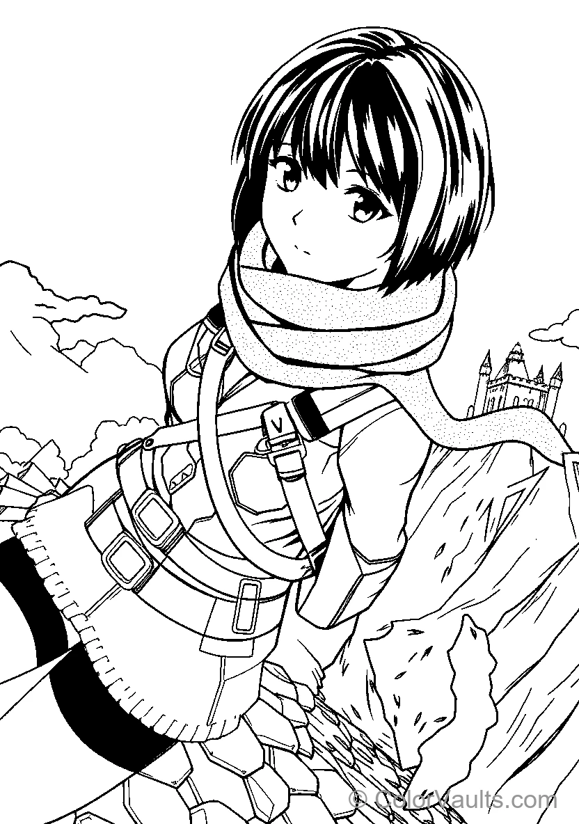 Armor Clad Female Character