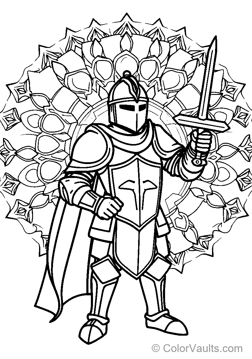 Knight avec Sword