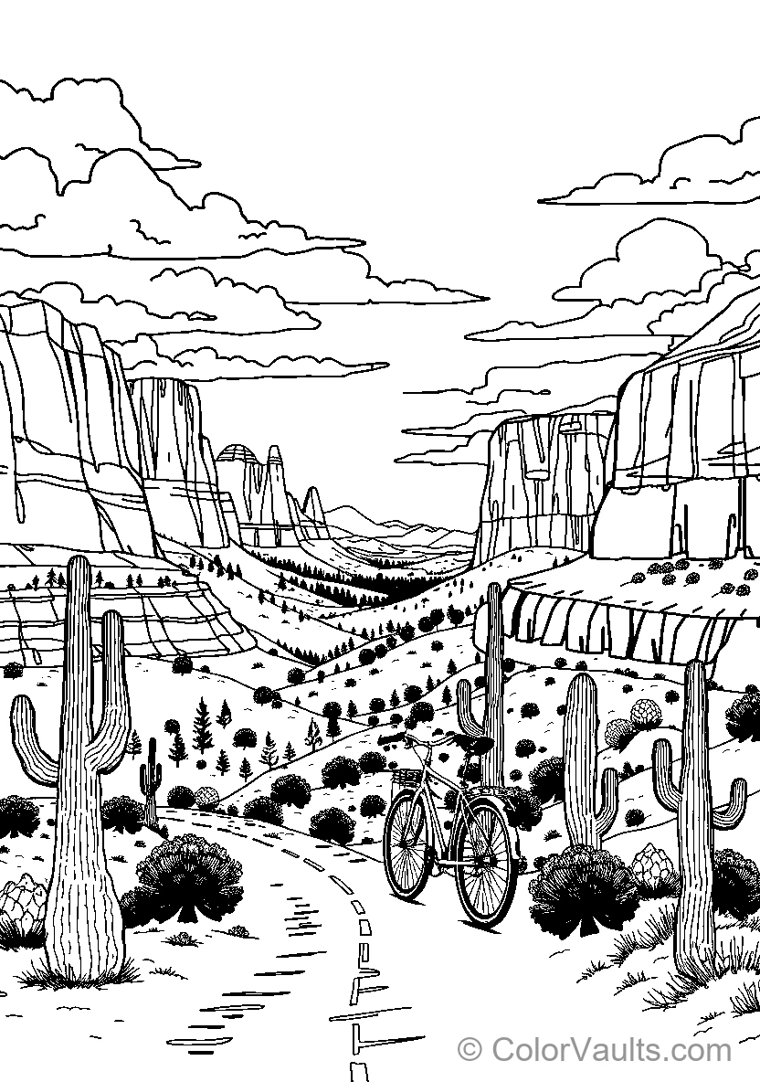 Desert Landscape (Scene 3)