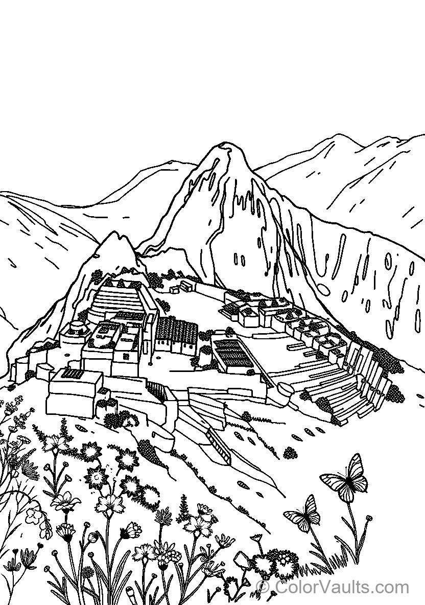 Machu Picchu Landscape