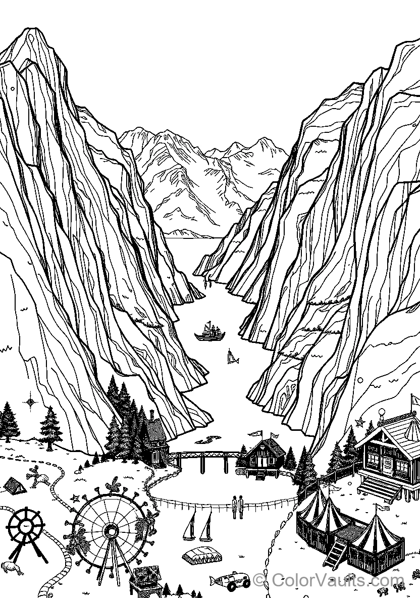 Mountain Adventure Landscape