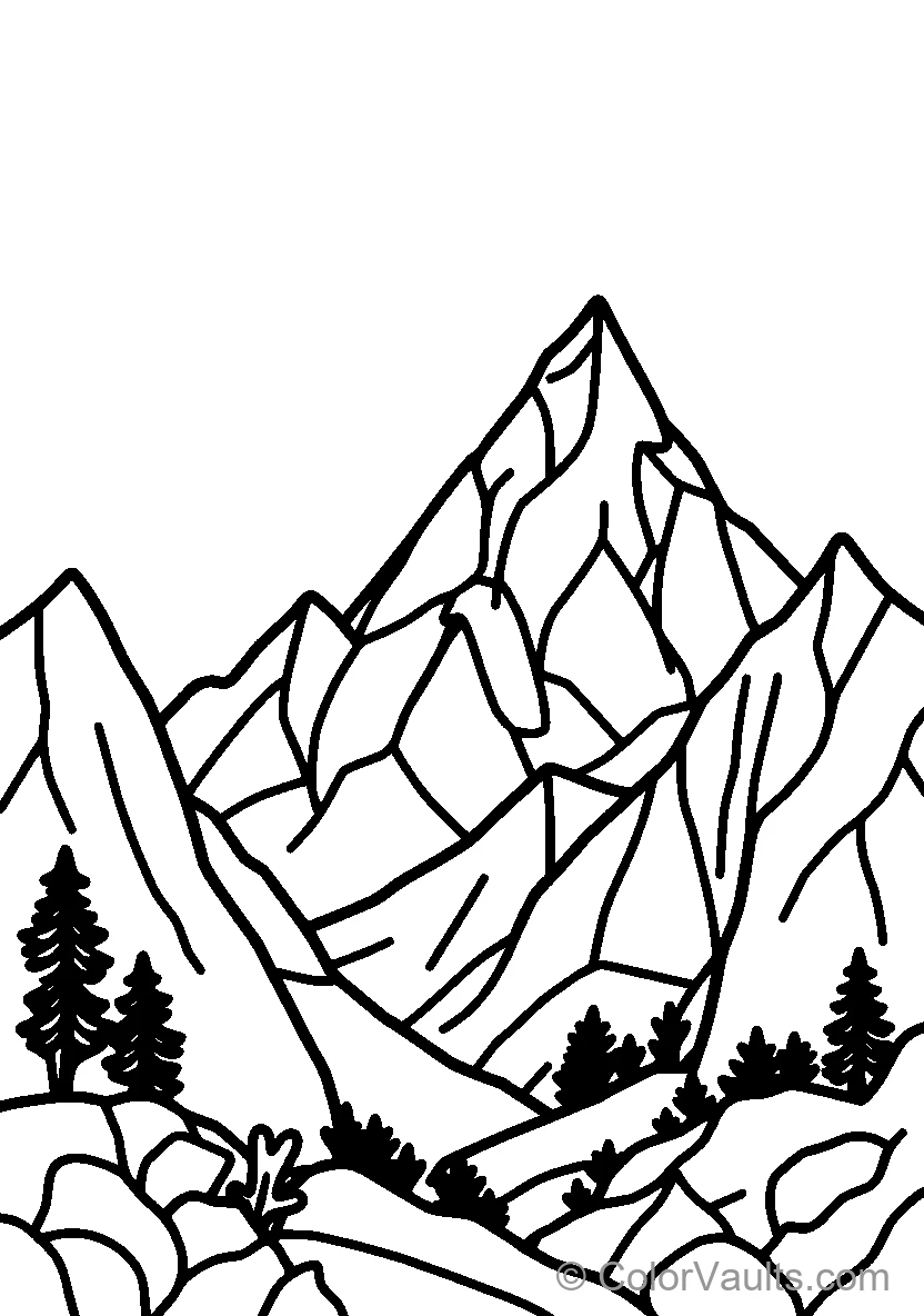 Mountain Landscape (Scene 3)