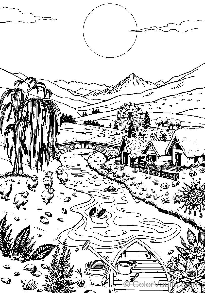 Rural Landscape (Scene 3)